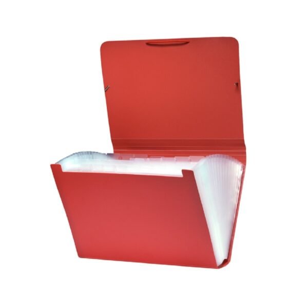 Clasificador RIDEO 13 divisiones TAMAÑO A4 // Rojo //