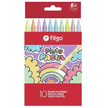 Fibras Filgo x 10 " PASTEL "