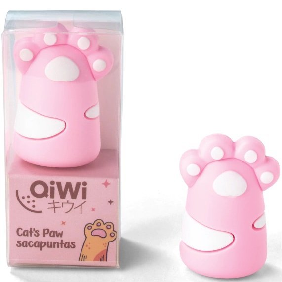 Sacapunta Con Formas " Huellitas de Gatitos " 1 B0ca (Excelente Calidad)