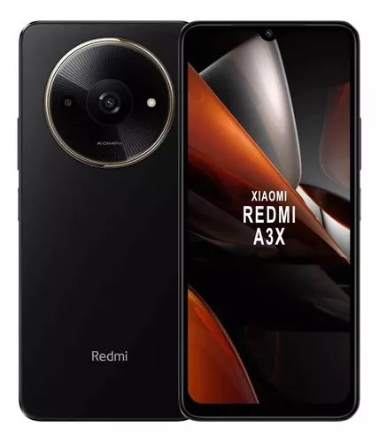 XIAOMI - REDMI A3x NEGRO - 64GB Liberado // GARANTIA 3 Meses //