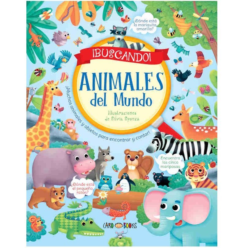 BUSCANDO - ANIMALES DEL MUNDO - // TAPA SEMI RIGIDA 28X22 32 PAGINAS // (ARTEMISA)
