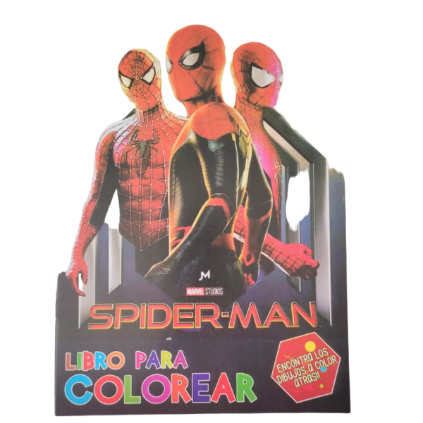 LIBRITOS PARA COLOREAR "SPIDER MAN"
