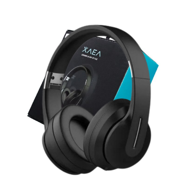 Auriculares Inalámbricos * XAEA PRO Negro * Mod 81 Bluetooth (Premium) Batería XL -CALIDAD-