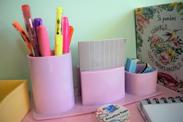 Organizadores de Escritorio Liggo " Lila Pastel "