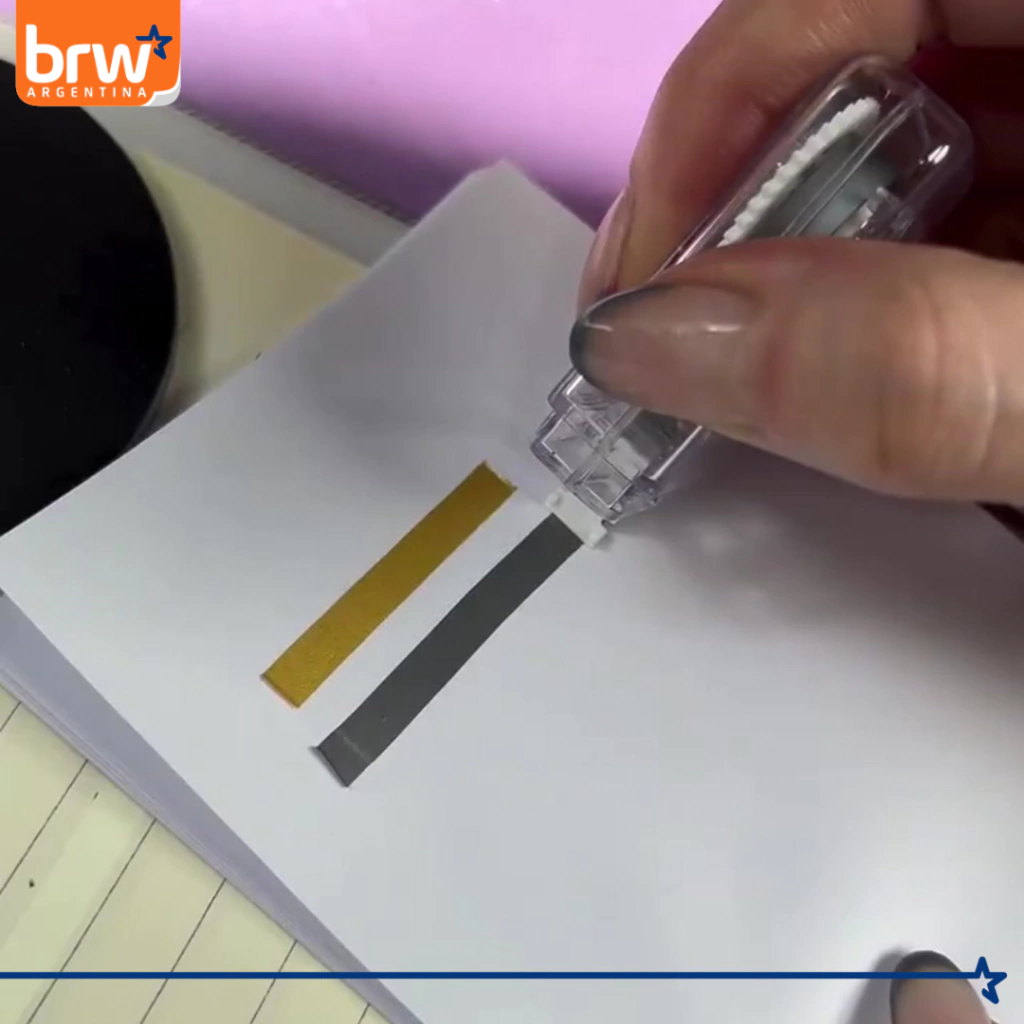 Cintas Decorativas BRW * Metalizada * Plata y Oro