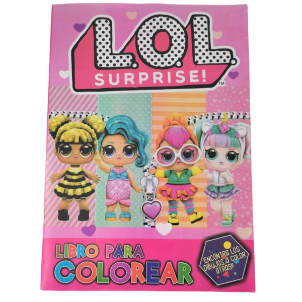 LIBRITOS PARA COLOREAR "LOL"
