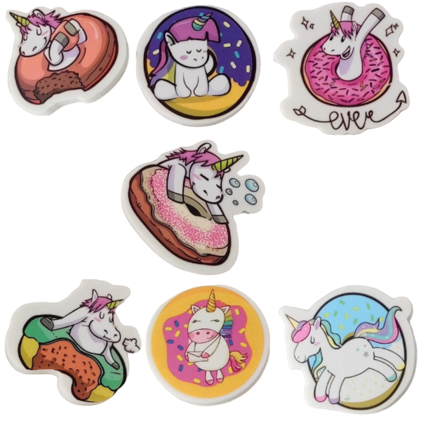 Goma de Borrar "Unicornios Plano"