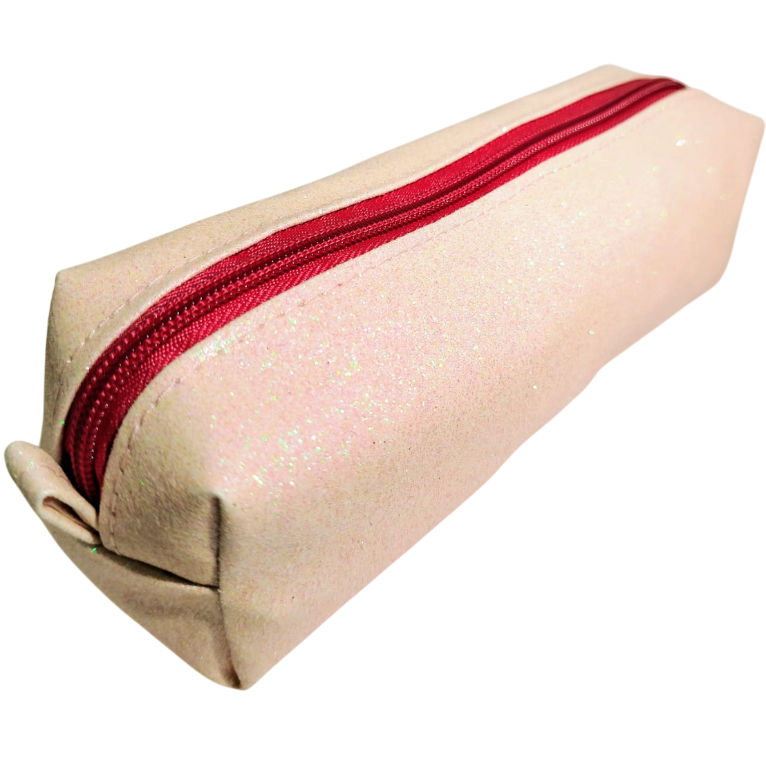 CARTUCHERA C/ BRILLO PAQUETITO MEDIANO "ROSA PASTEL"