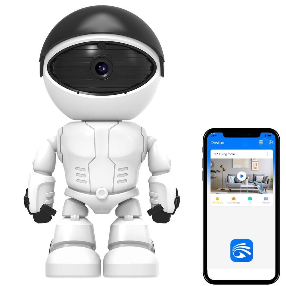 Camara de Seguridad * ASTRONAUTA ESPÍA * Inalambrica 360° NIÑOS BABY CALL MONITOR (INTERIOR)