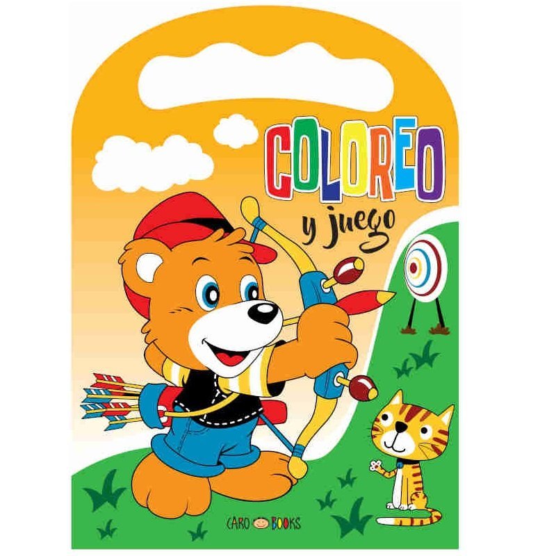 LIBRITOS PARA COLOREAR * COLOREO Y JUEGO * 26X19 - ARTEMISA -