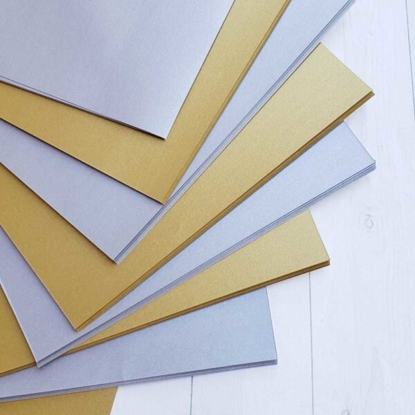 CARTULINA Dorada / Plateada x unidad (Suelta)