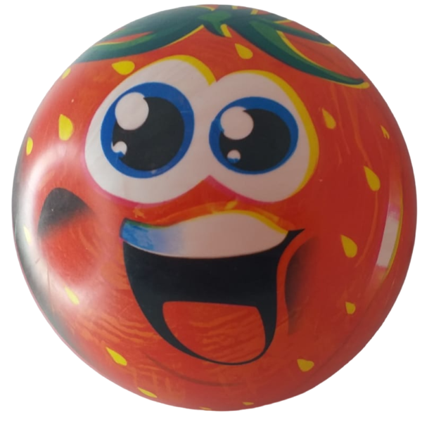 Pelotas de Goma "Frutilla" Frutas Divertidas
