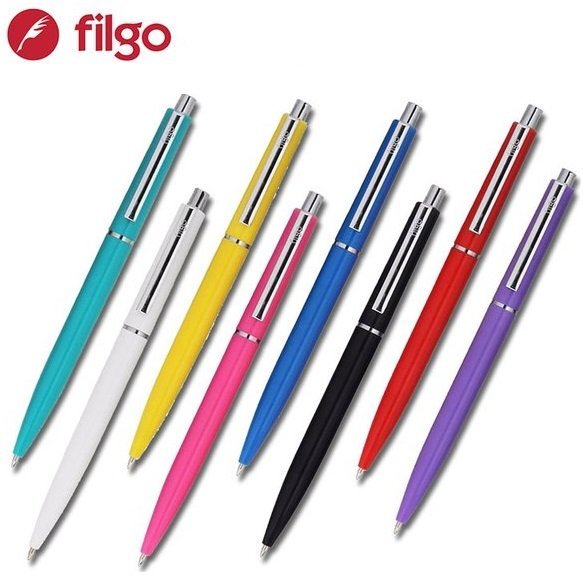 Lapicera Retráctil Filgo ONE (Tinta Negra)