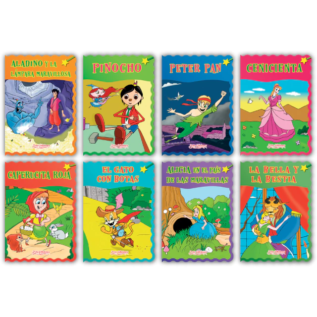 LIBROS DE CUENTOS * LA BELLA Y LA BESTIA * MIS CLASICOS ENCANTADOS