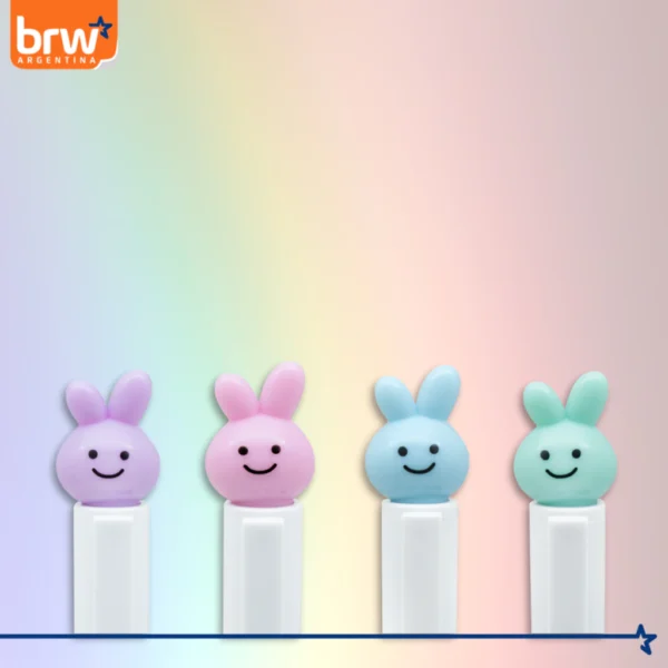 PORTAMINAS BRW ** CONEJITOS PASTEL**  0.7 mm