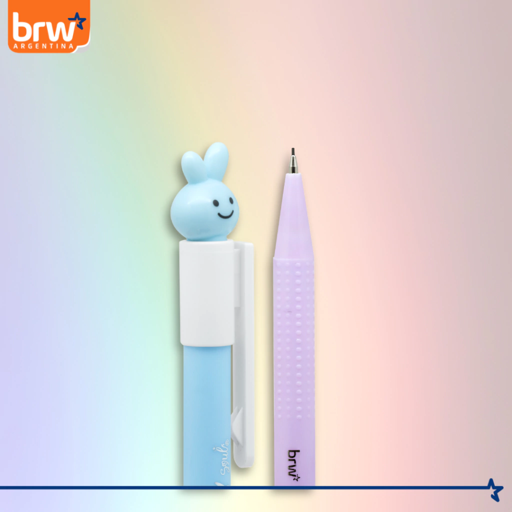 PORTAMINAS BRW ** CONEJITOS PASTEL**  0.7 mm