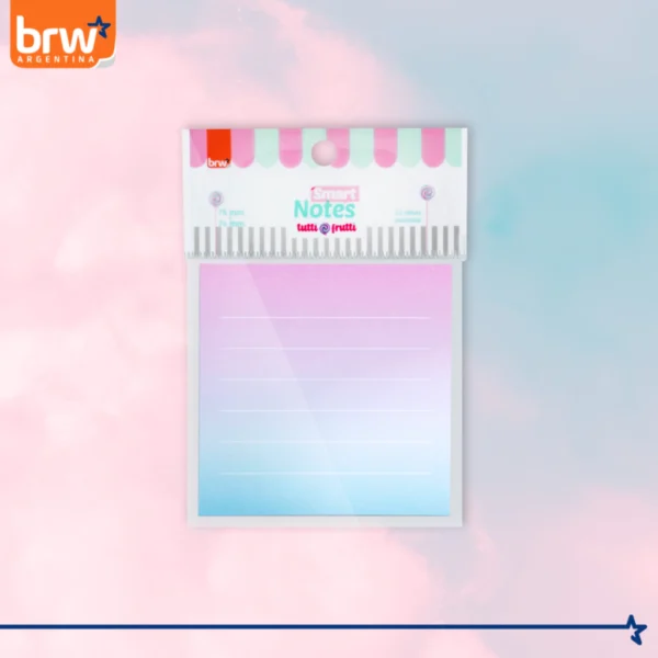 Notas Adhesivas BRW " TUTTI FRUTTI " 75 x 75