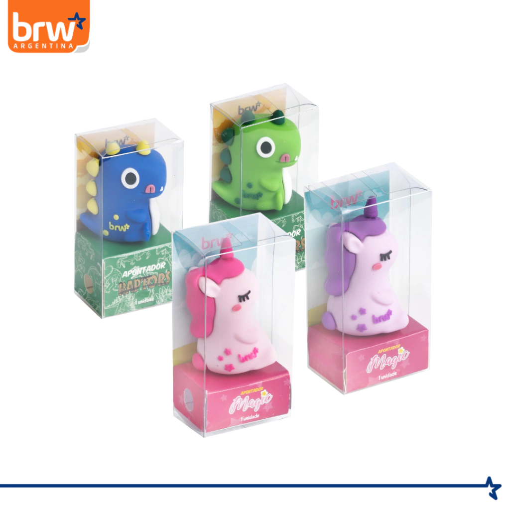 Sacapunta Con Formas " Unicornios " BRW 1 B0ca (Excelente Calidad)