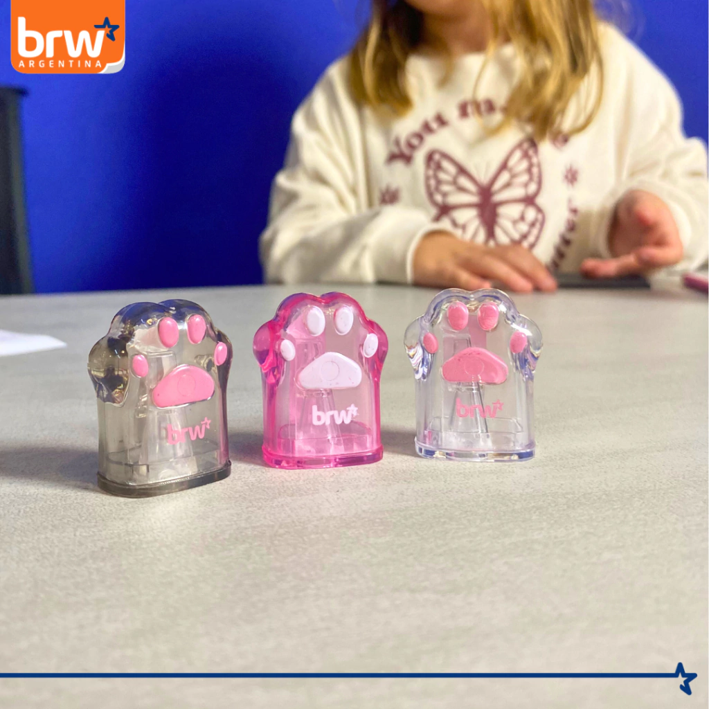 Sacapunta Con Deposito " Huellita " BRW 1 B0ca