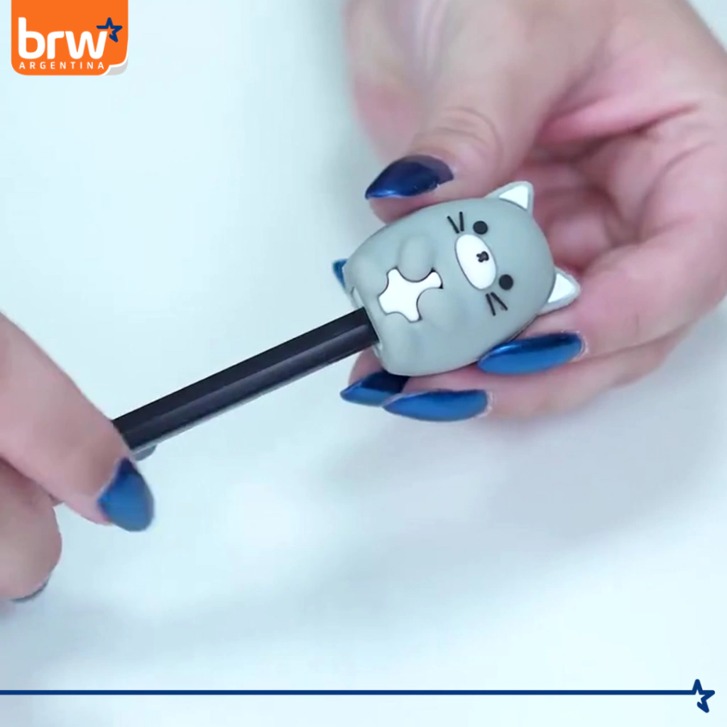 Sacapunta Con Formas " Gatitos " BRW 1 B0ca (Excelente Calidad)
