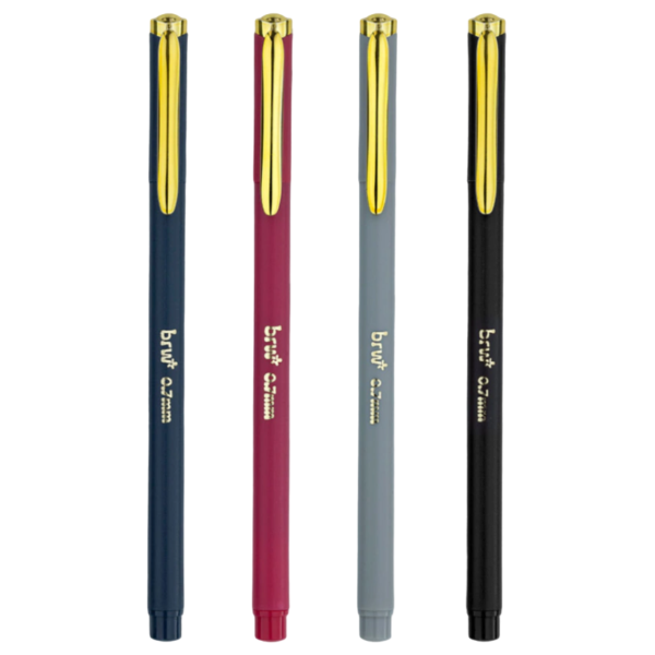 Lapiceras BRW * Unic * Liso (Tinta Azul) Trazo Fino (Tinta Liquida)| Calidad -CA0059-