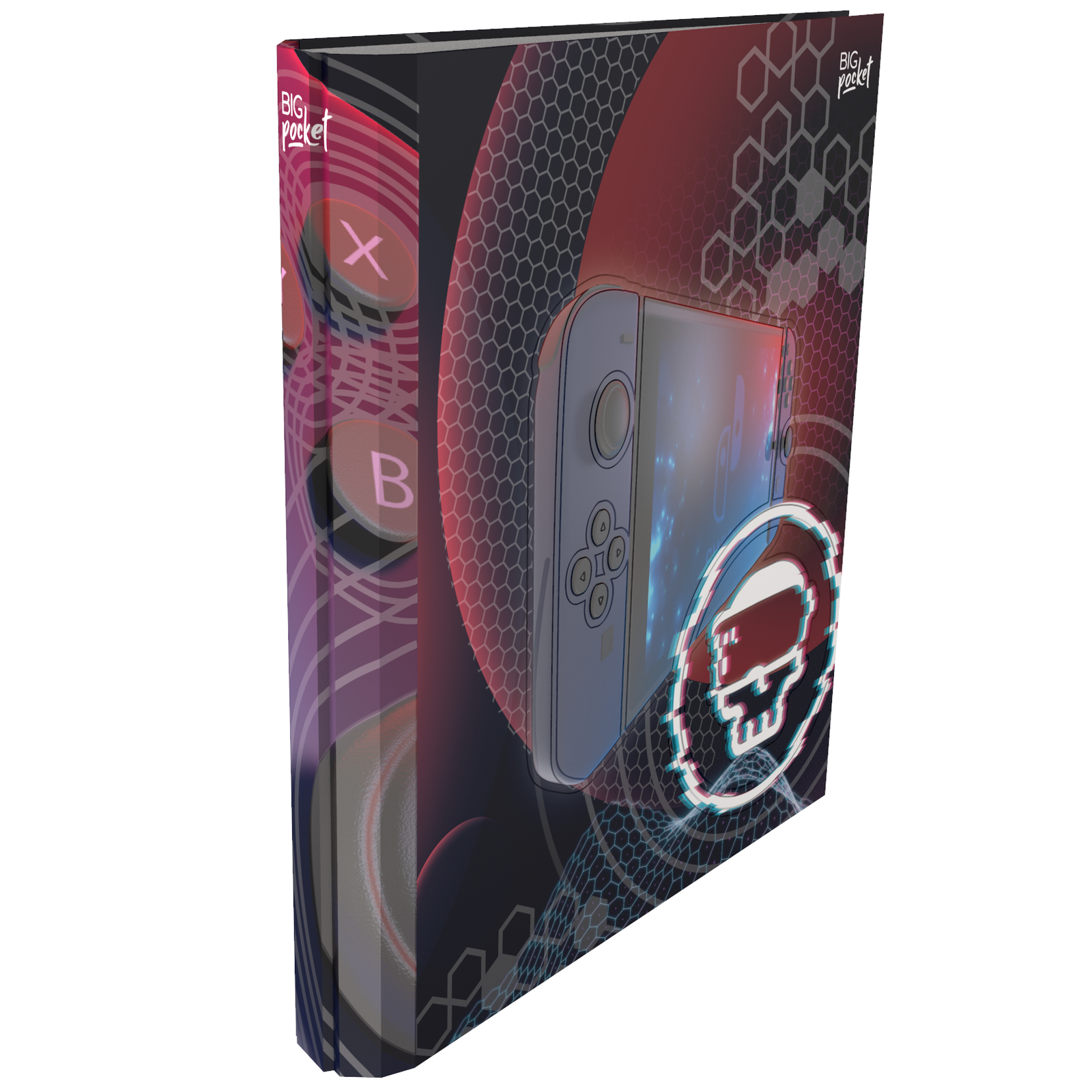 Carpeta Universitaria A4 ** GAMER ** 2 anillos 40mm PPR