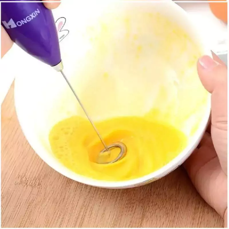 Batidor Café Leche Crema Espuma Huevos Cocina - A Pilas