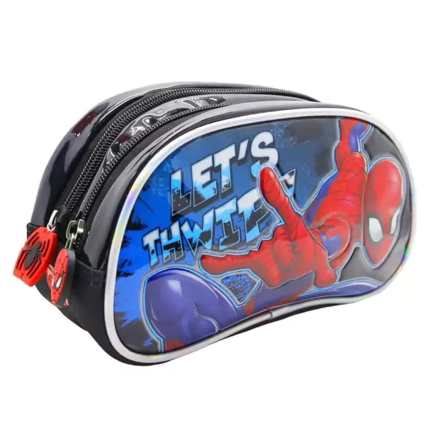 CARTUCHERAS *SPIDERMAN* CRESKO GRANDE 2 CIERRES