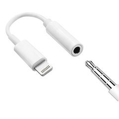 Cable Adaptador Para Auriculares * Iphone * a * Auxiliar 3.5 Jack *