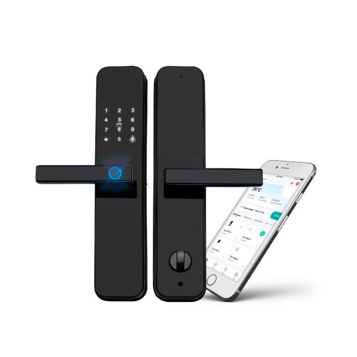 Cerradura *SMART STURDY SUONO* Huella Timbre Codigo Tarjeta proximidad WIFI App TUYA / Smartlife