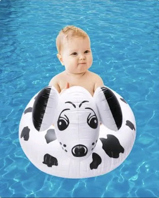 Flotadores Inflables * Perrito 70  x 55 cm * para Niños - Pileta - Piscina - Natación