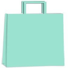 BOLSAS DE REGALO " PASTEL ACQUA " Tamaño 32 x 30 (ANCHAS) COLOR