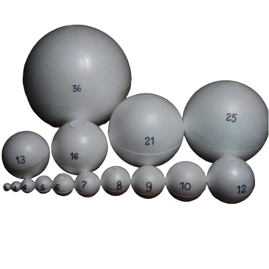 Esferas de Telgopor * N° 12 *