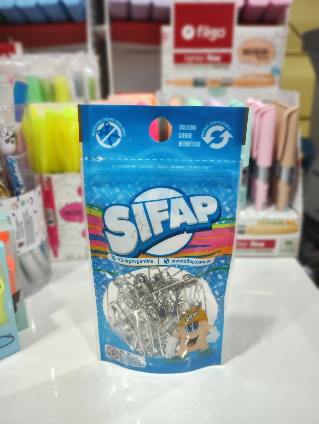 ALFILERES DE GANCHO SIFAP X 50