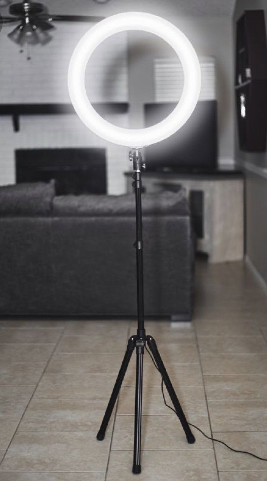 Aros de Luz Led 30 CM 12" Blanco (3 Intensidades variables)  (NO INCLUYE TRIPODE) MAS INTENSIDAD