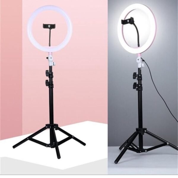 Aros de Luz Led 30 CM 12" Blanco (3 Intensidades variables)  (NO INCLUYE TRIPODE) MAS INTENSIDAD