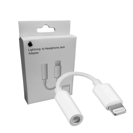 Cable Adaptador Para Auriculares * Iphone * a * Auxiliar 3.5 Jack *