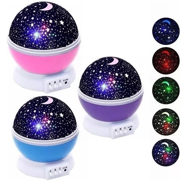 Velador de Estrellas Luz de Noche GIRATORIO / FIJO