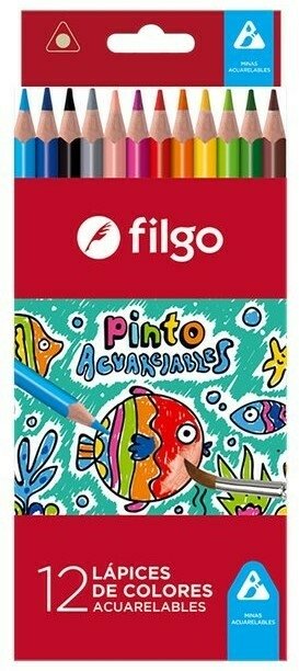Lapices Filgo x 12 Largo // ACUARELABLES //