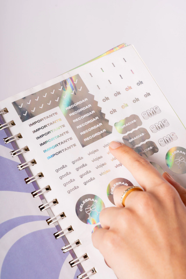 Agendas PPR " HOLOGRAFICA PERPETUA" -Semanal- 15x21 A5 TAMAÑO MEDIANO PREMIUM (SIN FECHA)