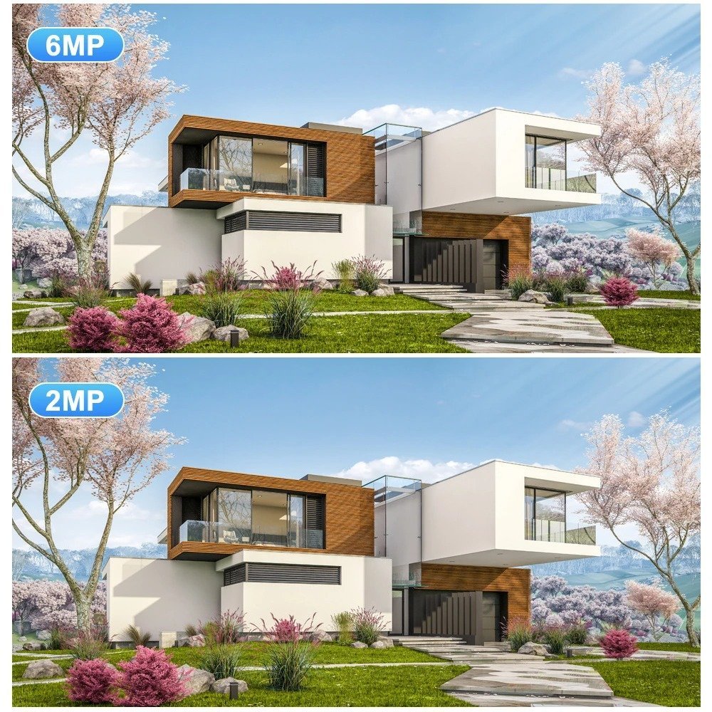 Camara de Seguridad * DOBLE SMART CAMERA OR 204 * 2 Antenas Inalambrica 360° 8 Mega Pixeles (INTERIOR - EXTERIOR) FIJA + DOMO MOVIL (SEGUIMIENTO INTELIGENTE)