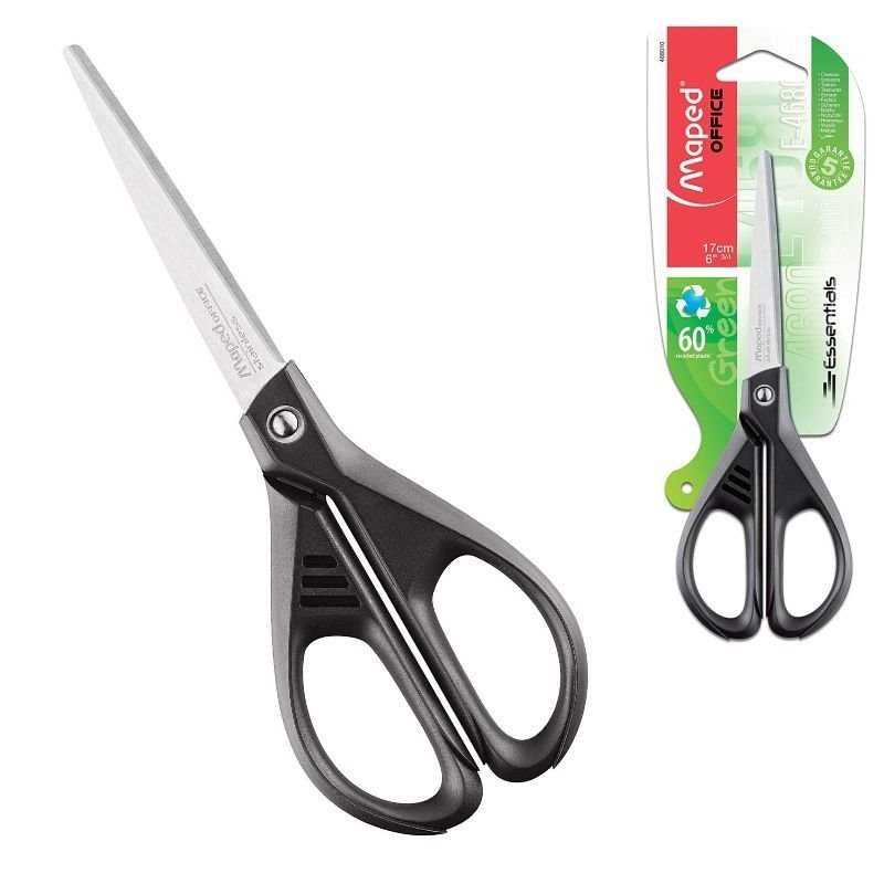 TIJERAS Maped "Essentials Negra" 17 CM