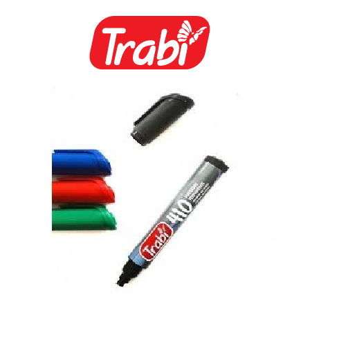 Marcador al Agua TRABI ** Suelto ** Punta Biselada X UNIDAD 421