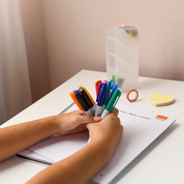 MARCADORES INDELEBLE BRW **BLISTER x 12** - PUNTA FINA -