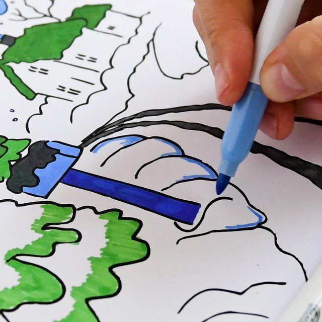 MARCADORES INDELEBLE BRW **WINTER** x 5 - PUNTA FINA - (Incluye 1 metalizado)