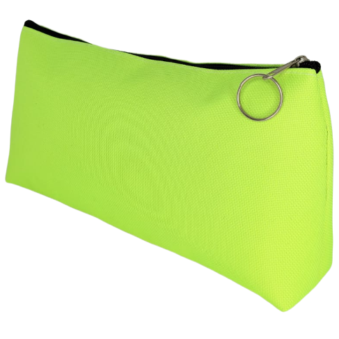 CARTUCHERA GRANDE "VERDE FLÚO"