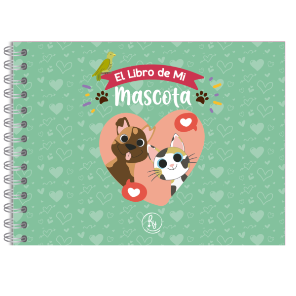 Album Libro de mi Mascota "Verde" RY DESIGN