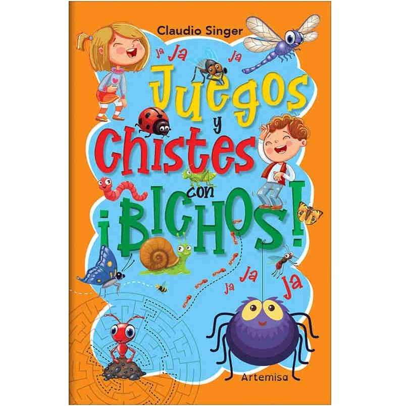 LIBRO * JUEGOS Y CHISTES CON BICHOS * 21,5X14 - 64 PAGINAS (ARTEMISA)