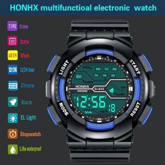 Reloj Deportivo Negro