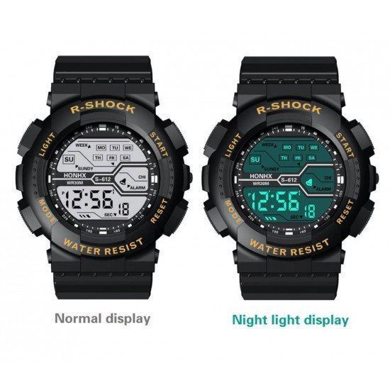 Reloj Deportivo Negro